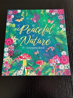 Peaceful Nature Coloring Book